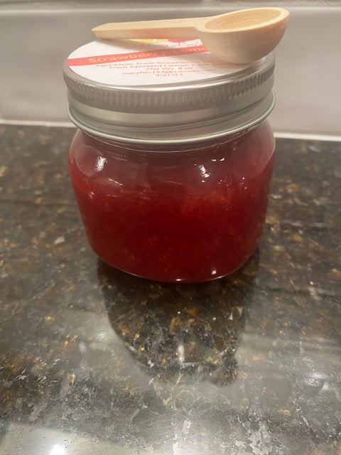 Mary Lou's Strawberry-Lemon Rind Jam